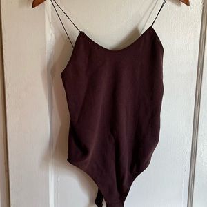 Chocolate Brown Bodysuit